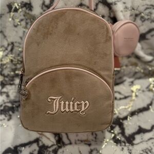 Juicy Couture Velvet backpack, New with tags